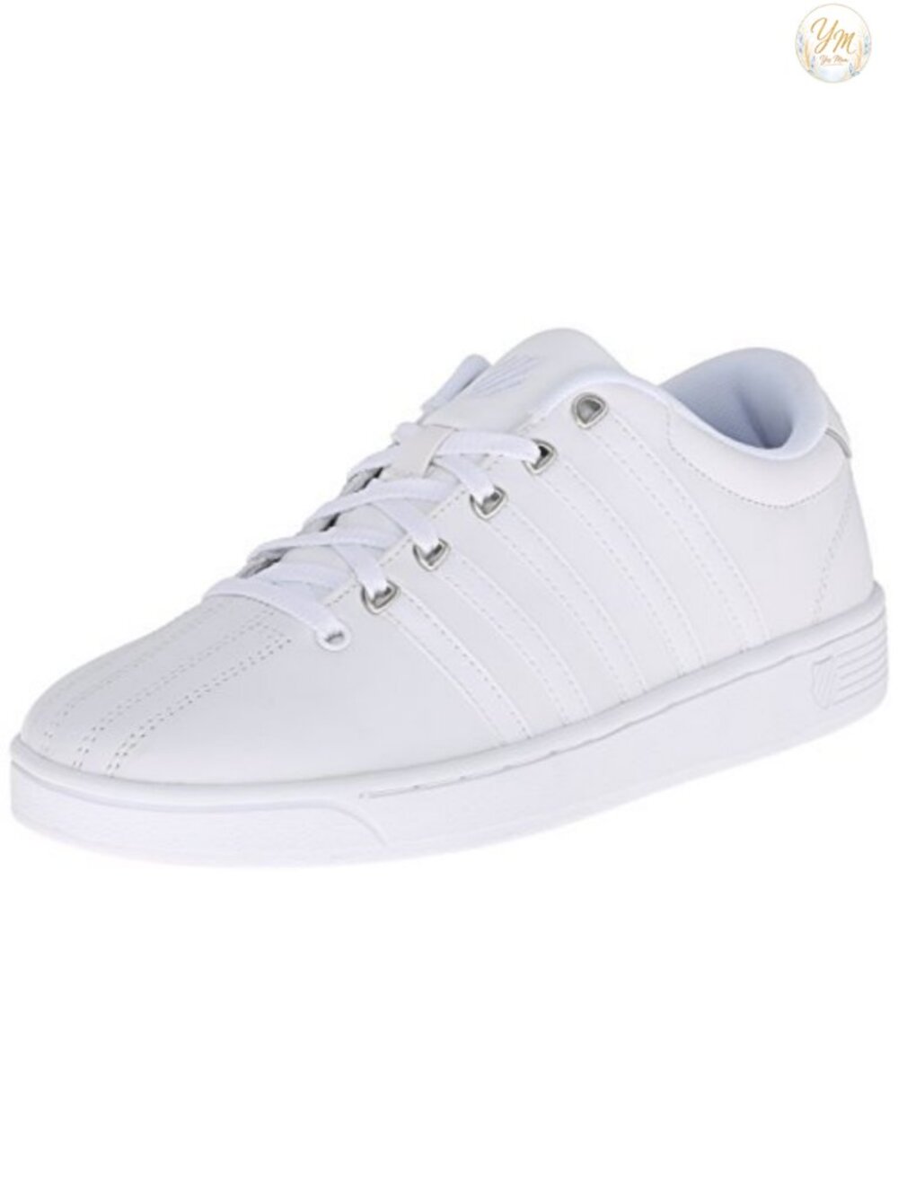 K-Swiss Women's Court Pro II Leather Fashion Sneakers Lace-Up Athletic Tennis